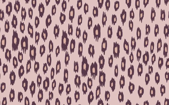 Abstract modern leopard seamless pattern. Animals trendy background. Beige and brown decorative vector stock illustration for print, card, postcard, fabric, textile. Modern ornament of stylized skin.