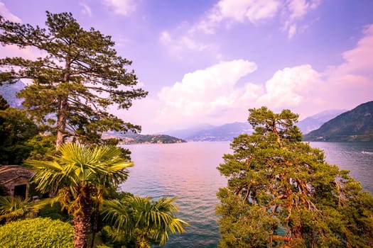 LENNO, ITALY, JUNE 04, 2019 : exteriors of villa del Balbianello, on lake Como, june 04, 2019, in Lenno, italy