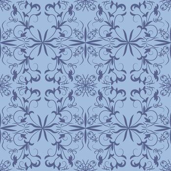 Floral pattern with abstract flowers. Ethnic endless background with ornamental decorative elements with traditional ethnic motives, tribal geometric figures. Print for wrapping, background.  Use for wallpaper, pattern fills, web page background