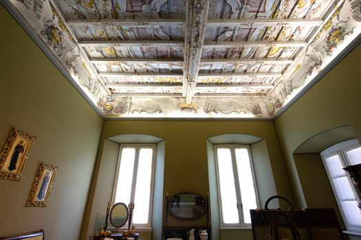 TREMEZZO, ITALY, JUNE 03, 2019 : interiors of villa Carlotta, on lake Como, june 03, 2019, in Tremezzo, italy