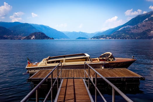 VARENNA, ITALY, JUNE 05, 2019 : exteriors and gardens of villa Monastero, on lake Como, june 05, 2019, in Varenna, italy