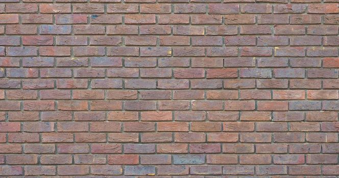 wide 4K red brick wall useful as a background