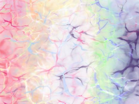 Abstract colorful fluid design illustration actual tie dye style