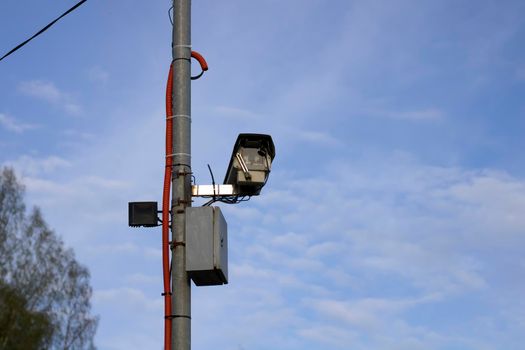 camera for photo and video recording of traffic violations, automated control system.