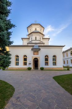 Tismana Monastery, Romania. Tismana Monastery is one of the oldest monastic settlements in Wallachia, Romania from 14th century. It was built by Saint Nicodim