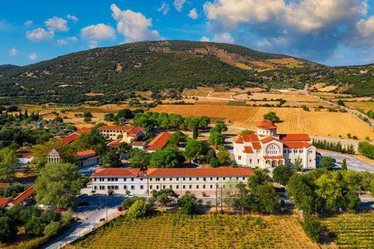 Monastery of Agios Gerasimos on Kefalonia island, Greece. Sacred Monastery of Agios Gerasimos of Kefalonia, Greece.