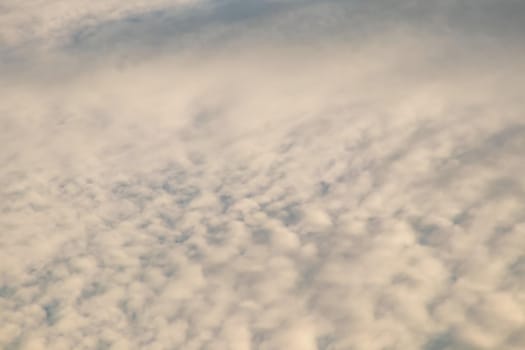 blue sky with clouds in nature