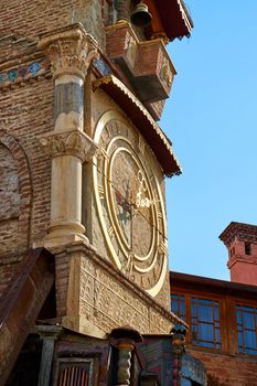 City landmark of Tbilisi. Old puppet theater.