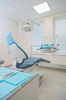 Medical equipment and devices in the dental office. Dental treatment and prosthetics.