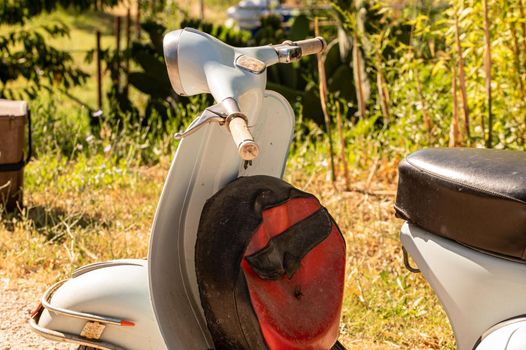 terni ,italy JULY 02 2021 :vespa 50 special vintage piaggio