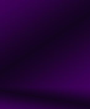 Studio Background Concept - abstract empty light gradient purple studio room background for product