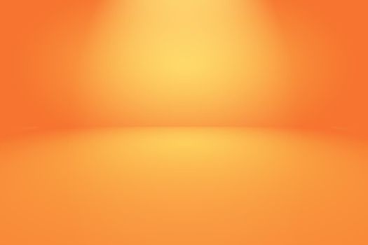 Abstract Orange background layout design,studio,room, web template ,Business report with smooth circle gradient color