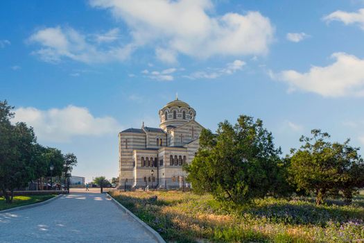 St. Vladimir's Cathedral in Chersonesos, Sevastopol.