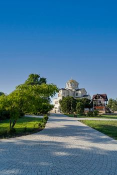 St. Vladimir's Cathedral in Chersonesos, Sevastopol.