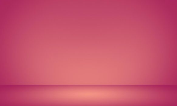 Abstract empty smooth light pink studio room background, Use as montage for product display,banner,template