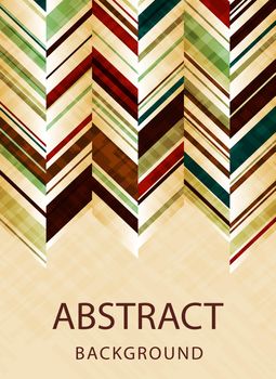 Abstract geometric background. Modern color shapes. Brochure cover template. Vector illustration.