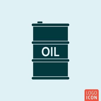 Barrel oil icon. Barrel oil symbol. Vector illustration