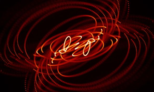 Abstract Black Geometrical Background . Connection structure. Science background. Futuristic Technology HUD Element . onnecting dots and lines . Big data visualization and Business .