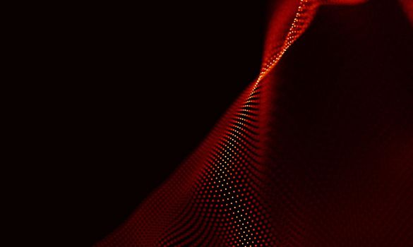 Abstract Black Geometrical Background . Connection structure. Science background. Futuristic Technology HUD Element . onnecting dots and lines . Big data visualization and Business .
