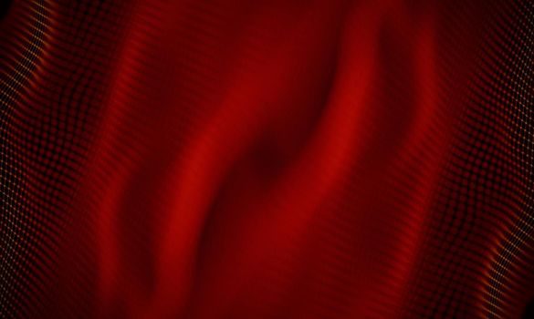 Abstract Black Geometrical Background . Connection structure. Science background. Futuristic Technology HUD Element . onnecting dots and lines . Big data visualization and Business .
