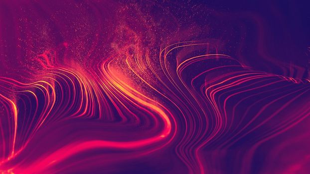 Abstract Red Geometrica Background. Science background.