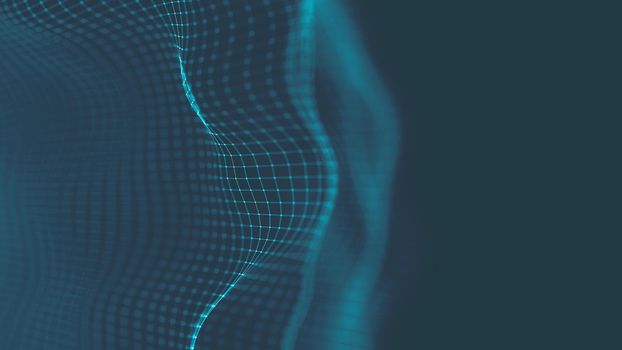 Music abstract background blue. Equalizer for music, showing sound waves with music waves, music background equalizer  .