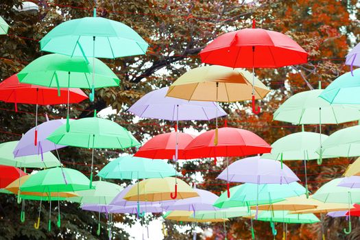 Colorful umbrella