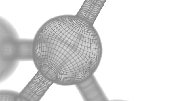 Data technology abstract futuristic illustration . Low poly shape with connecting dots and lines on dark background. 3D rendering . Big data .