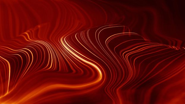 Abstract Red Geometrica Background. Science background.