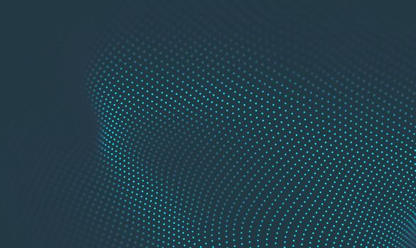  Music background. Big Data Particle Flow Visualisation. Science infographic futuristic illustration. Sound wave.