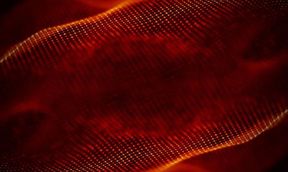 Abstract Black Geometrical Background . Connection structure. Science background. Futuristic Technology HUD Element . onnecting dots and lines . Big data visualization and Business .