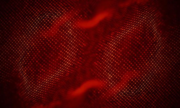 Abstract Black Geometrical Background . Connection structure. Science background. Futuristic Technology HUD Element . onnecting dots and lines . Big data visualization and Business .