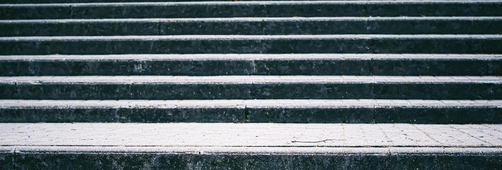 Urban concrete stairway, stairs steps in the city as background.