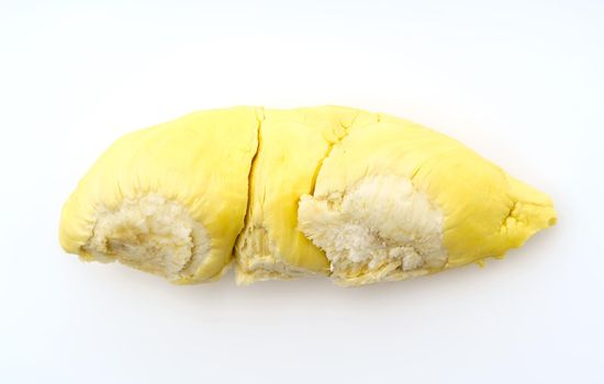 Durian King of fruits  on white background