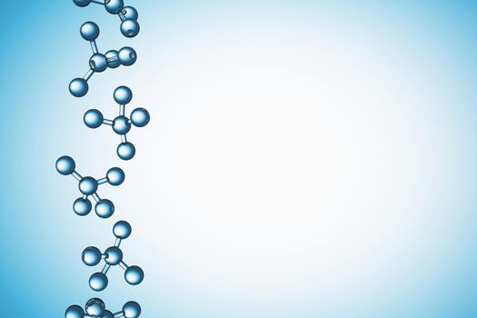 Abstract background . DNA molecule with X