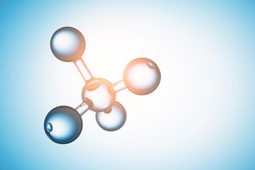 Abstract background . DNA molecule with X