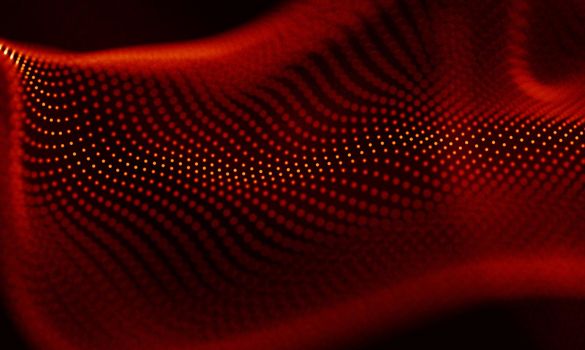 Abstract Black Geometrical Background . Connection structure. Science background. Futuristic Technology HUD Element . onnecting dots and lines . Big data visualization and Business .