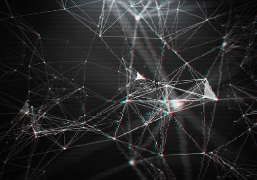 Futuristic Glitch background. Abstract pixel noise glitch error video damage like Vhs glitch. Pattern for wallpaper design. Screen error effect. Abstract background.