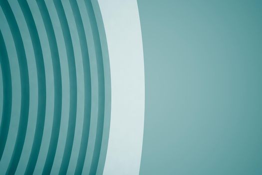 Abstract Architecture Background. Empty White Futuristic Room. 3d Render