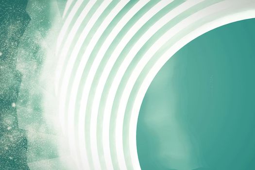 Abstract Architecture Background. Empty White Futuristic Room. 3d Render