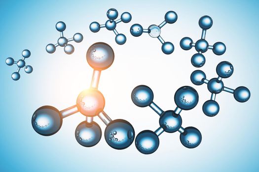 Abstract background . DNA molecule with X