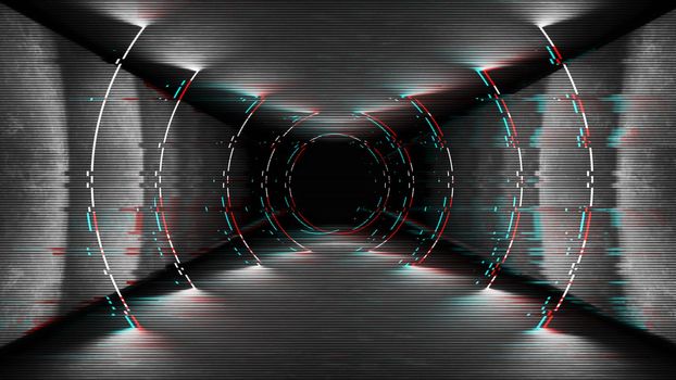 Modern abstract black glitch tv wallpaper. Grunge background in futuristic design. Television screen error.