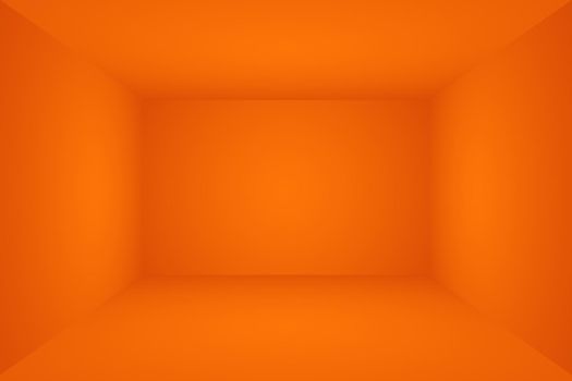 Abstract Orange background layout design,studio,room, web template ,Business report with smooth circle gradient color