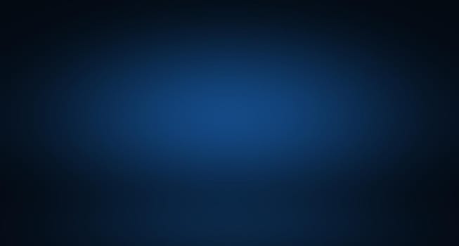 Abstract Luxury gradient Blue background. Smooth Dark blue with Black vignette Studio Banner