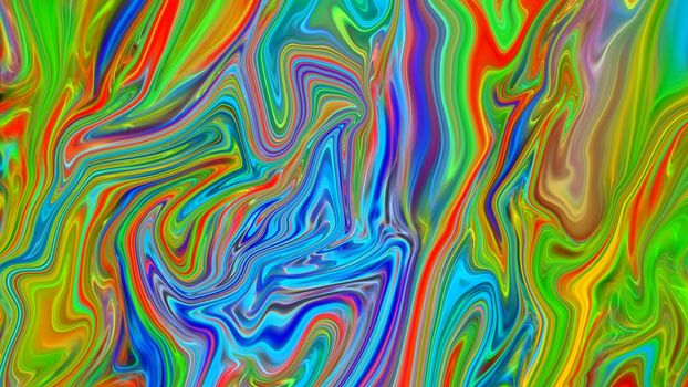 Abstract textured iridescent multicolored background.