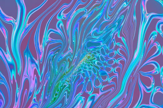 Abstract textured iridescent blue background.