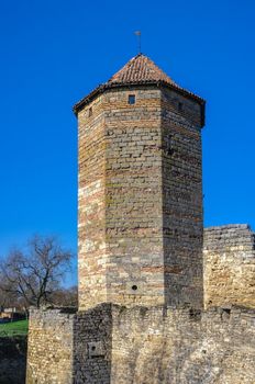 24.04.2021. Bilhorod-Dnistrovskyi or Akkerman fortress, Odessa region, Ukraine, on a sunny spring morning